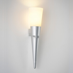 Paulmann 701.16 Decosystems Schirm Wall LightÒ Cone Opak Satin / Chrom