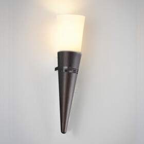 Paulmann 701.59 Decosystems Schirm „Wall Light“ Cone Wenge Satin / Braun (Wenge)