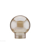 Paulmann 875.32 Deko Artikel Glas Globe Ø 80mm max. 10W Gold