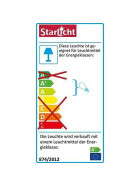 STARLICHT 20500053 Deckenleuchte Office CUBE 2x21W Wandlampe T5 Lampen Weiss