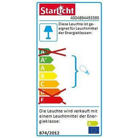 STARLICHT 20900247 Deckenleuchte OLYMPIA Eco 2x18W 64cm...