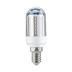 Paulmann 284.13 LED Kolbenlampe klar Wandleuchte 3,5W E14 Warmweiß 2700K