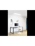 Müller Licht 20500069 Deckenleuchte Office DIM Flat 90 LED 35W Weiß 90cm inkl. Leuchtmittel