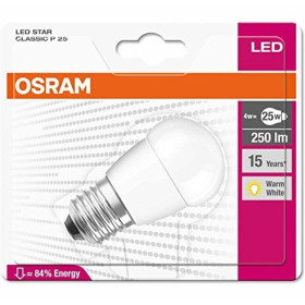 Osram LED Star Classic Tropfen Lampe P25 E27 4W = 25W Glühbirne Warmweiß 250Lm