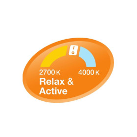 Osram LED Relax&Active Classic A75 E27 11W = 75W Warmweiß Clickdimmer 2700-4000K