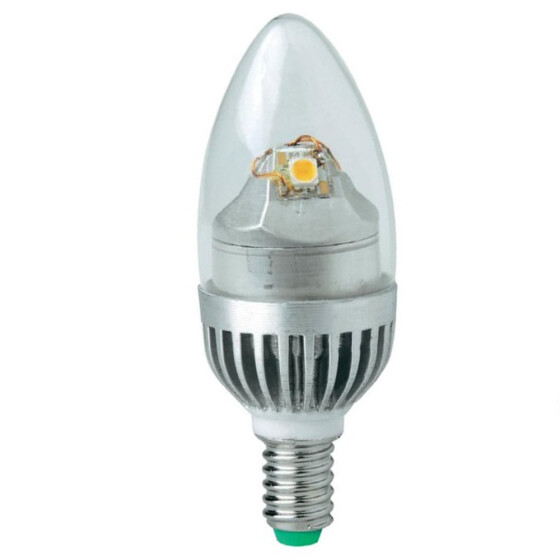 Megaman MM21002 LED-Kerze klar Lampe 5W E14 Warmweiß 180Lm