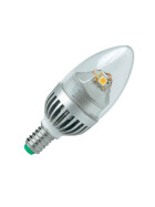 Megaman MM21002 LED-Kerze klar Lampe 5W E14 Warmweiß 180Lm