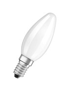 Osram LED Retrofit Kerze Filament matt Classic BA40 E14 4W=40W Warmweiß 2700K