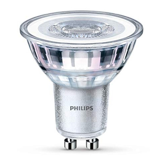 Philips GU10 LED Reflektor Lampe Leuchtmittel 4,6W=50W Warmweiß Sparsam