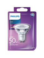 Philips GU10 LED Reflektor Lampe Leuchtmittel 4,6W=50W Warmweiß Sparsam