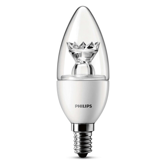 Philips LED E14 Kerze Leuchtmittel Lampe 3W = 25W Warmweiß 230V