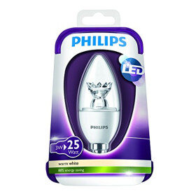 Philips LED E14 Kerze Leuchtmittel Lampe 3W = 25W Warmweiß 230V