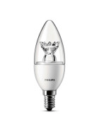 Philips LED E14 Kerze Leuchtmittel Lampe 3W = 25W Warmweiß 230V