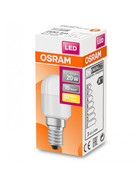 Osram LED Kühlschranklampe T26 Lampe E14 Leuchtmittel 2,3W =20W Warmweiß matt