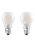 2er Set Osram LED Star Classic A40 Filament Lampe E27 Leuchtmittel 4W Warmweiß