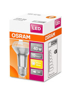 Osram LED Star R63 Reflektor Lampe E27 Leuchtmittel 3,3W=40W Warmweiß 36°