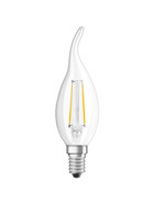 Osram LED Leuchtmittel Lampe Filament Windstoß Kerze E14 2,5W=25W Warmweiß 2700K