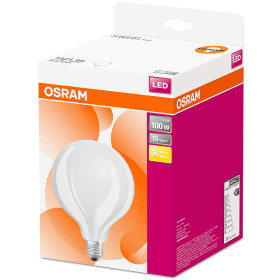 Osram LED Star Globe126 Filament Leuchtmittel E27 Lampe 11W=100W Warmweiß matt