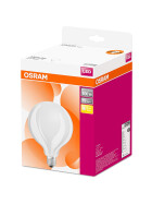 Osram LED Star Globe126 Filament Leuchtmittel E27 Lampe 11W=100W Warmweiß matt