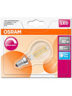 Osram LED Superstar Classic P40 Lampe E14 Leuchtmittel 5W Kaltweiß klar Dimmbar