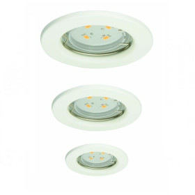 Light Topps LT11300 3er Set Led 3x 1,8W Einbaustrahler Deckenspot EBL weiß