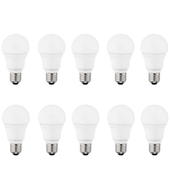 10x Müller-Licht 56021 LED-Leuchtmittel Lampe Warmweiß 7W=40W E27 Wei