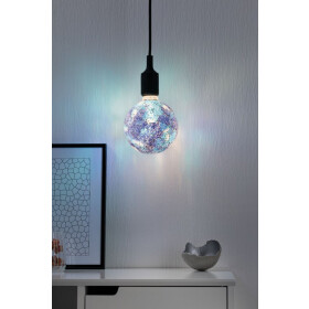 Paulmann 287.50 LED Globe Ø130 E27 5W 470lm Miracle Mosaic Handmade blau dimmbar