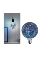 Paulmann 287.50 LED Globe Ø130 E27 5W 470lm Miracle Mosaic Handmade blau dimmbar