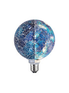 Paulmann 287.50 LED Globe Ø130 E27 5W 470lm Miracle Mosaic Handmade blau dimmbar