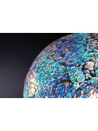 Paulmann 287.50 LED Globe Ø130 E27 5W 470lm Miracle Mosaic Handmade blau dimmbar