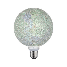 Paulmann 287.45 LED Globe Ø130 E27 5W 470lm Miracle Weiß Mosaic Handmade dimmbar