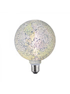 Paulmann 287.45 LED Globe Ø130 E27 5W 470lm Miracle Weiß Mosaic Handmade dimmbar