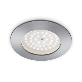 Briloner 7206-019 LED Einbauleuchten Set Aluminium rund...