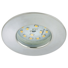 Briloner 7204-019 LED Einbauleuchten Set Aluminium rund...