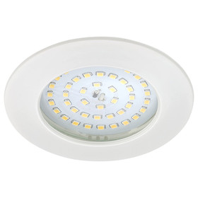 Briloner 7233-016 LED Einbauleuchten Set Weiß rund 10,5W IP44 Dimmbar inkl. Leuchtmittel