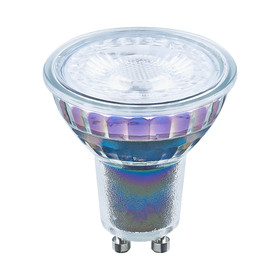 6 x LED Leuchtmittel Glas Reflektor 5,5W = 50W GU10 Linse...